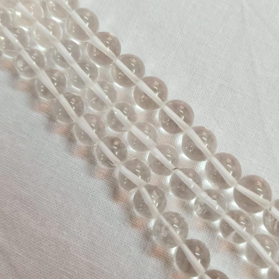 Crystal Gemstone Round Beads