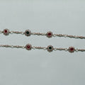 VIBRANT VEILS Dewdrop Charm Anklet
