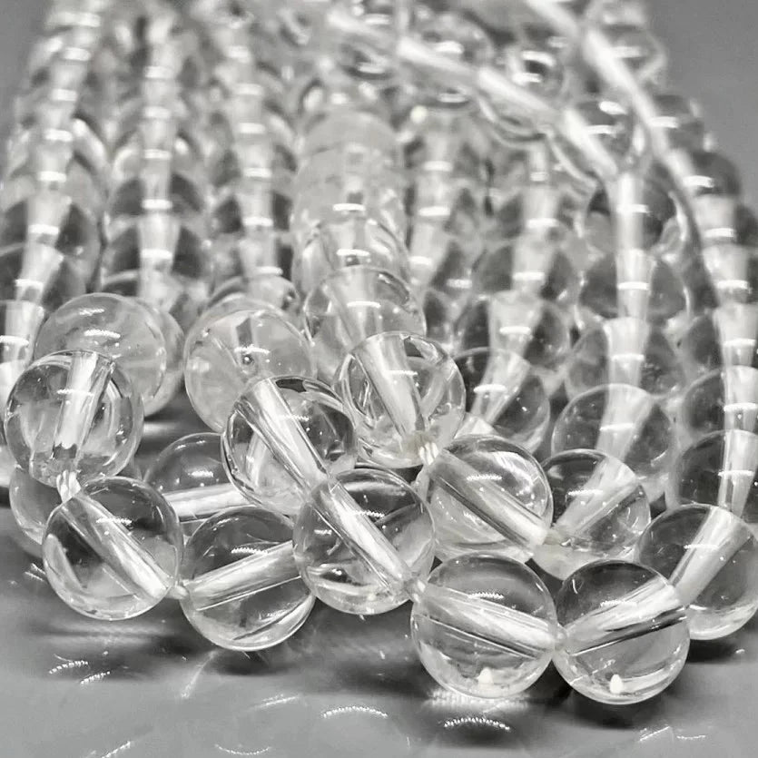 Crystal Gemstone Round Beads