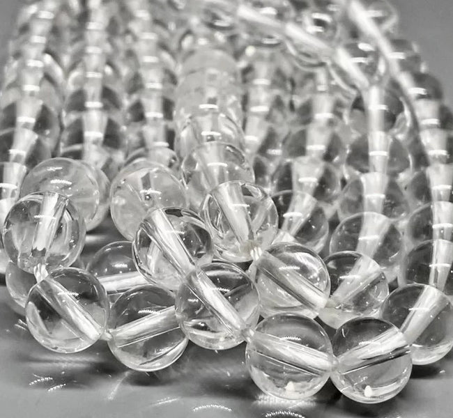 Crystal Gemstone Round Beads