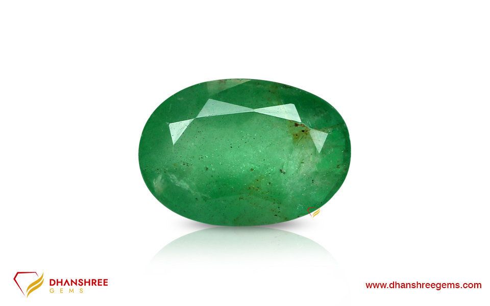 Vibrant Veils Emerald Precious Rashi Stone